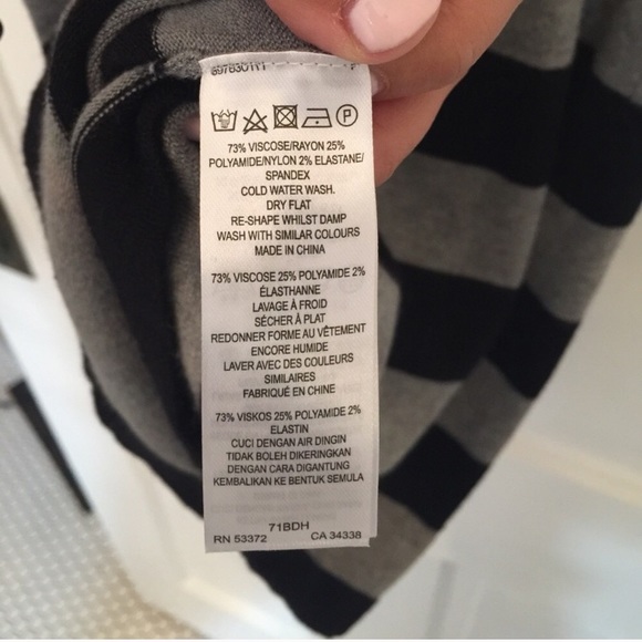 French Connection Striped Sweater Dress - Picture 5 of 7